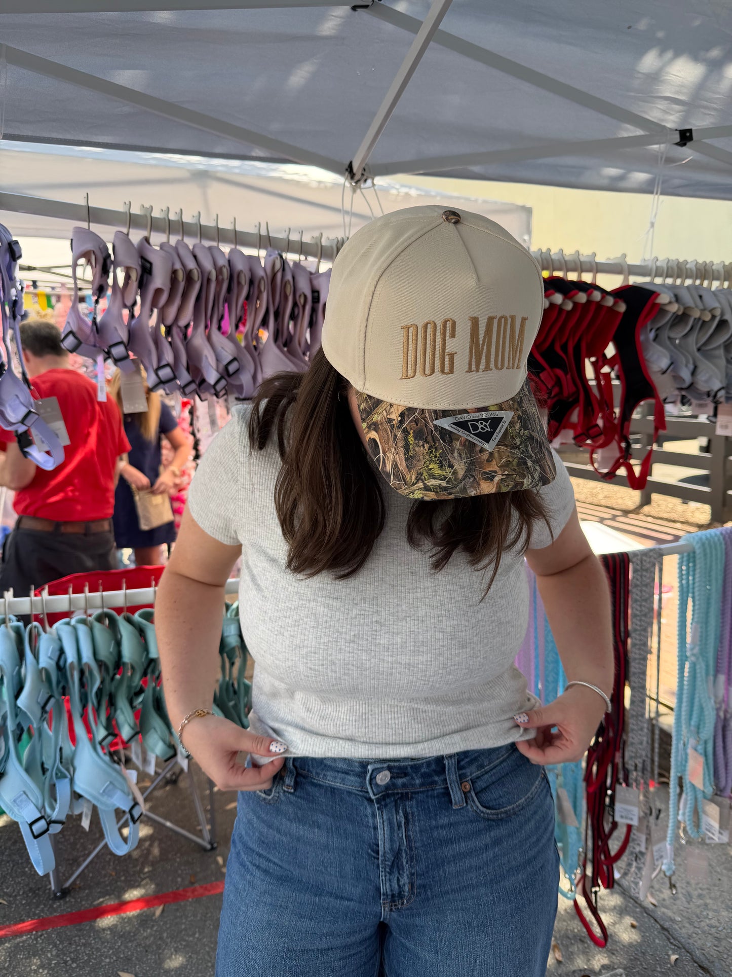 Dog Mom Hat - Camo