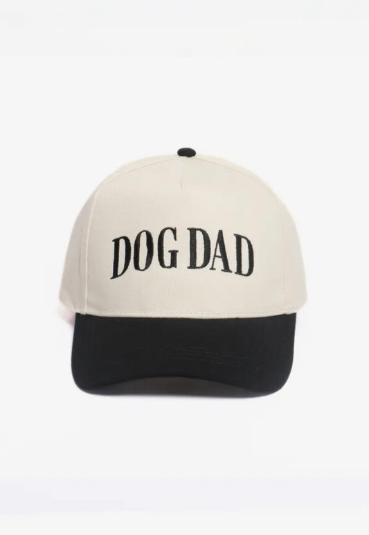 Dog Dad Hat - Black